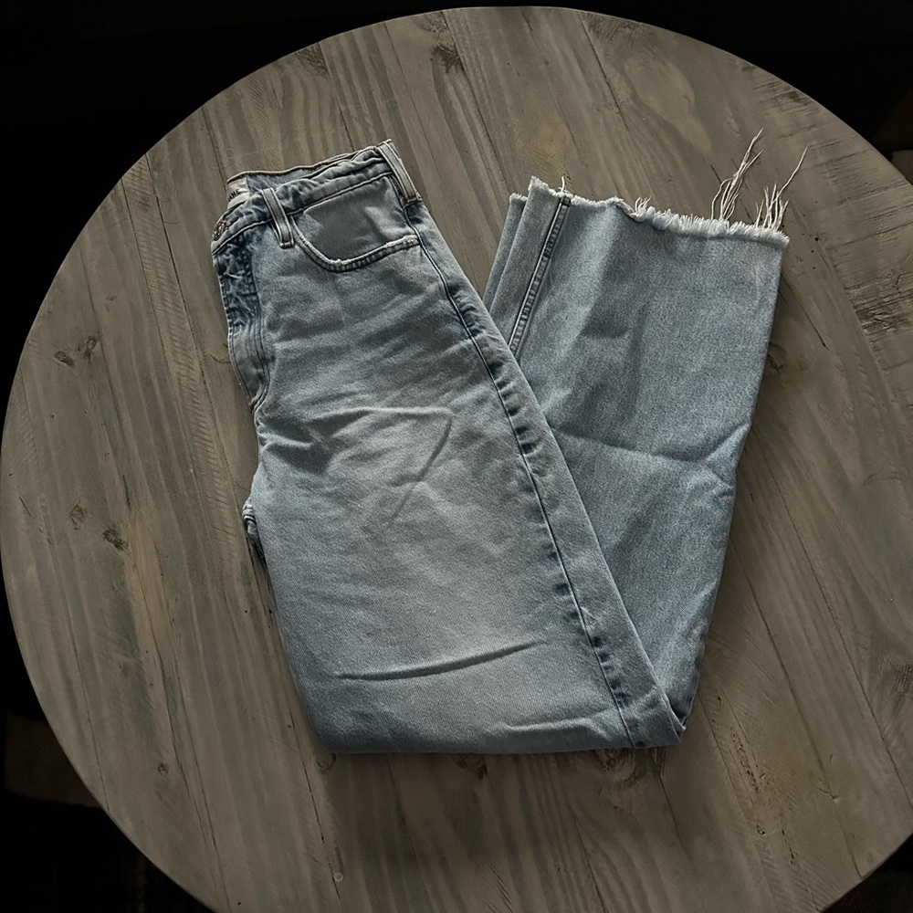 Frame High N Tight Wide Leg Jean